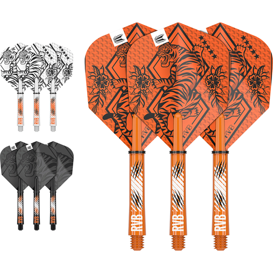 Target Raymond Van Barneveld Ink Flight Shaft Combo 3 Sets