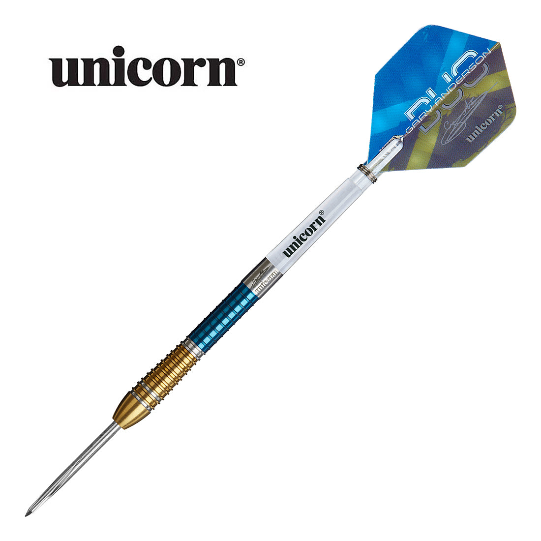 Unicorn Gary Anderson Phase 6 Duo Darts - Complete Dart
