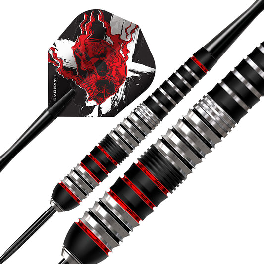 Harrows Heavy Metal Stainless Steel Steel Tip Darts