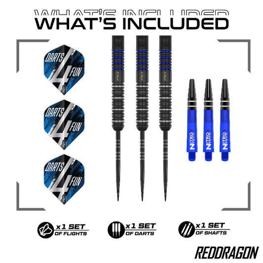 Red Dragon David Williams V1 23 Gram 90% Tungsten Darts