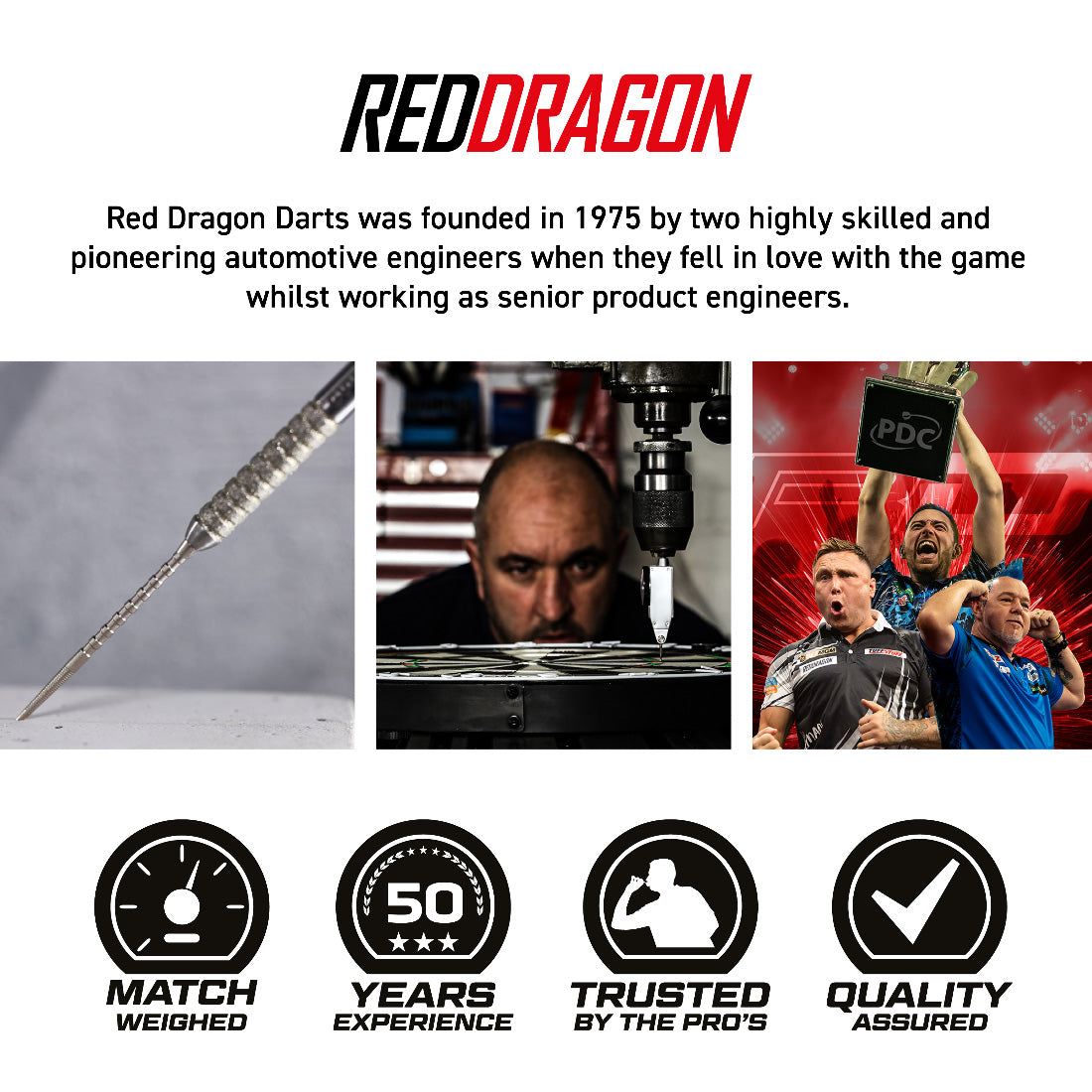 Red Dragon Gian van Veen Tour Edition Switch Point Darts