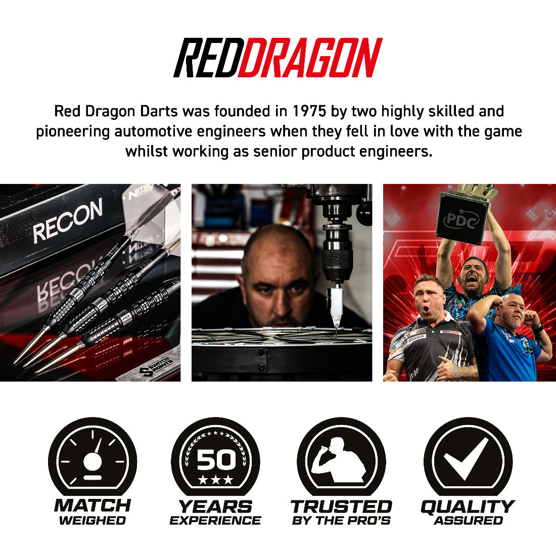 Red Dragon Recon Parallel Switch Point Darts
