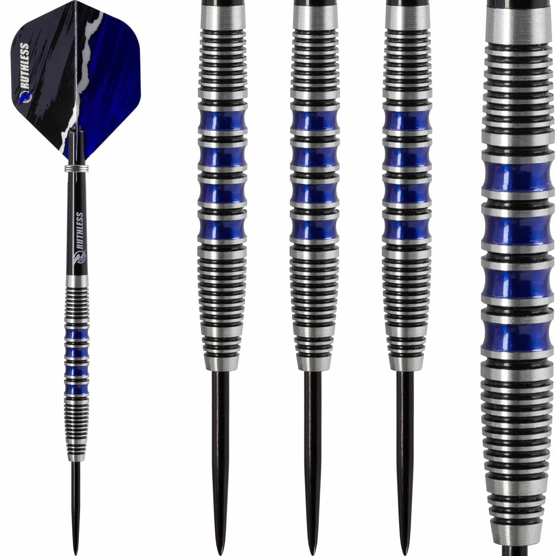 Ruthless Blue Falcon 90% Tungsten Steel Tip Darts