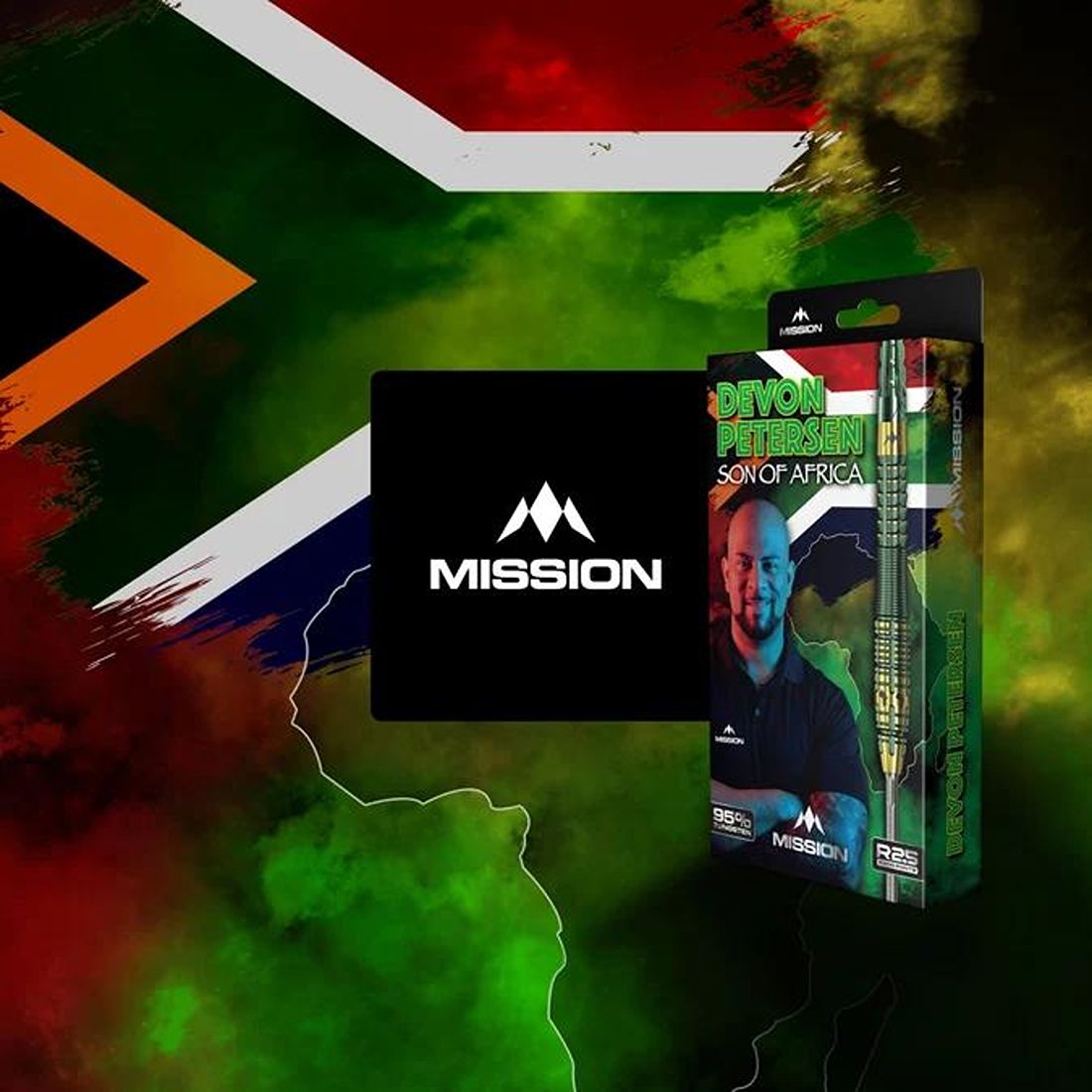Mission Devon Petersen R2.5 95% Darts