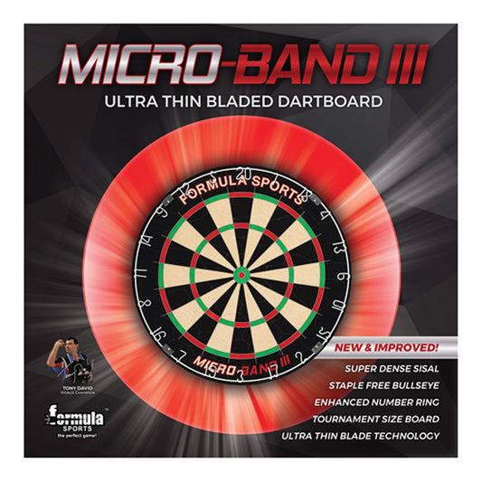 Formula Micro-Band III Razor Dartboard