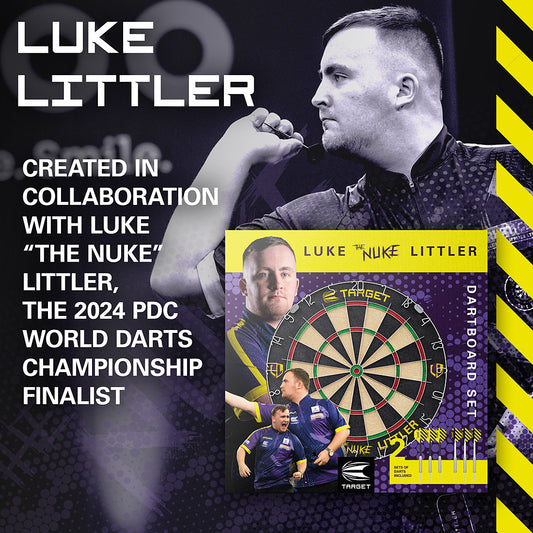 Luke Littler Dartboard Set
