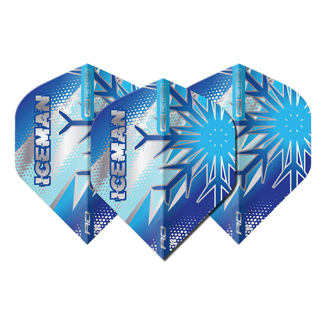 Red Dragon Gerwyn Price Blue Flake Hardcore Premium Dart Flights