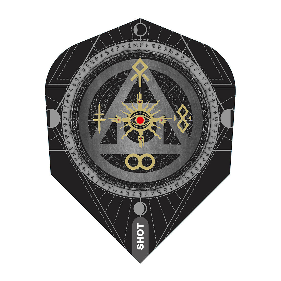 Shot Alchemy No6 shape dart flights designed for stable and consistent dart flight | Deadeye Darts