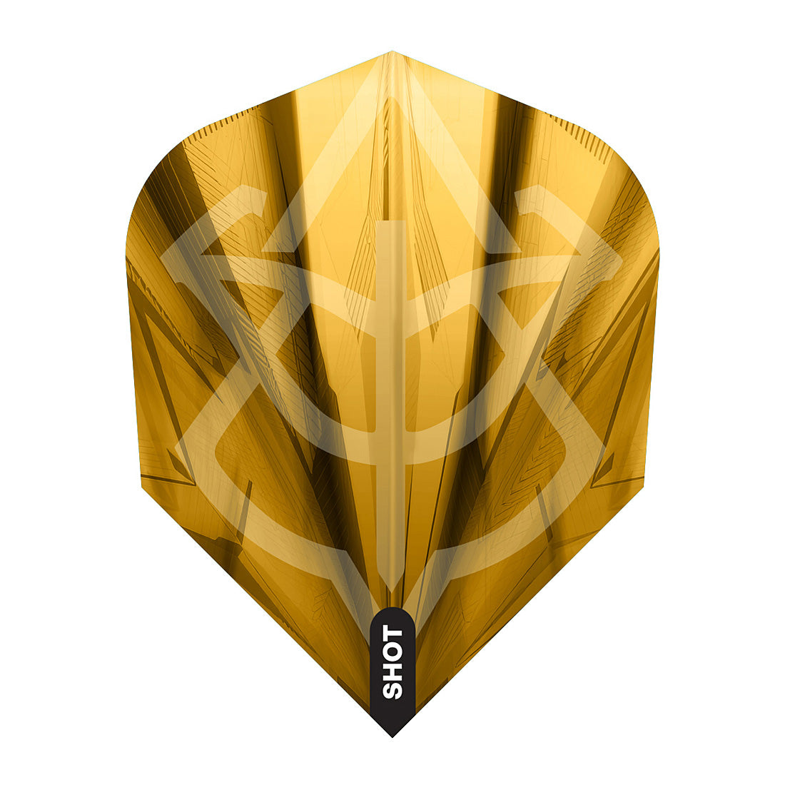 Shot Fusion No6 shape dart flights designed for balanced dart flight performance | Deadeye Darts