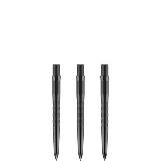 Mission Caliburn EVO Dart Points - Grooved - Black 26mm