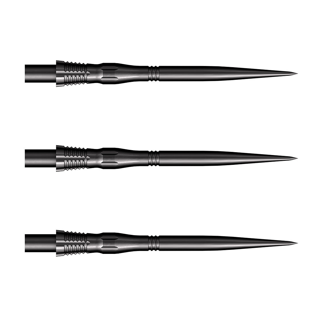 Shot Scallop Steel Tip Points – precision-engineered scalloped dart points for improved grip and reduced bounce-outs