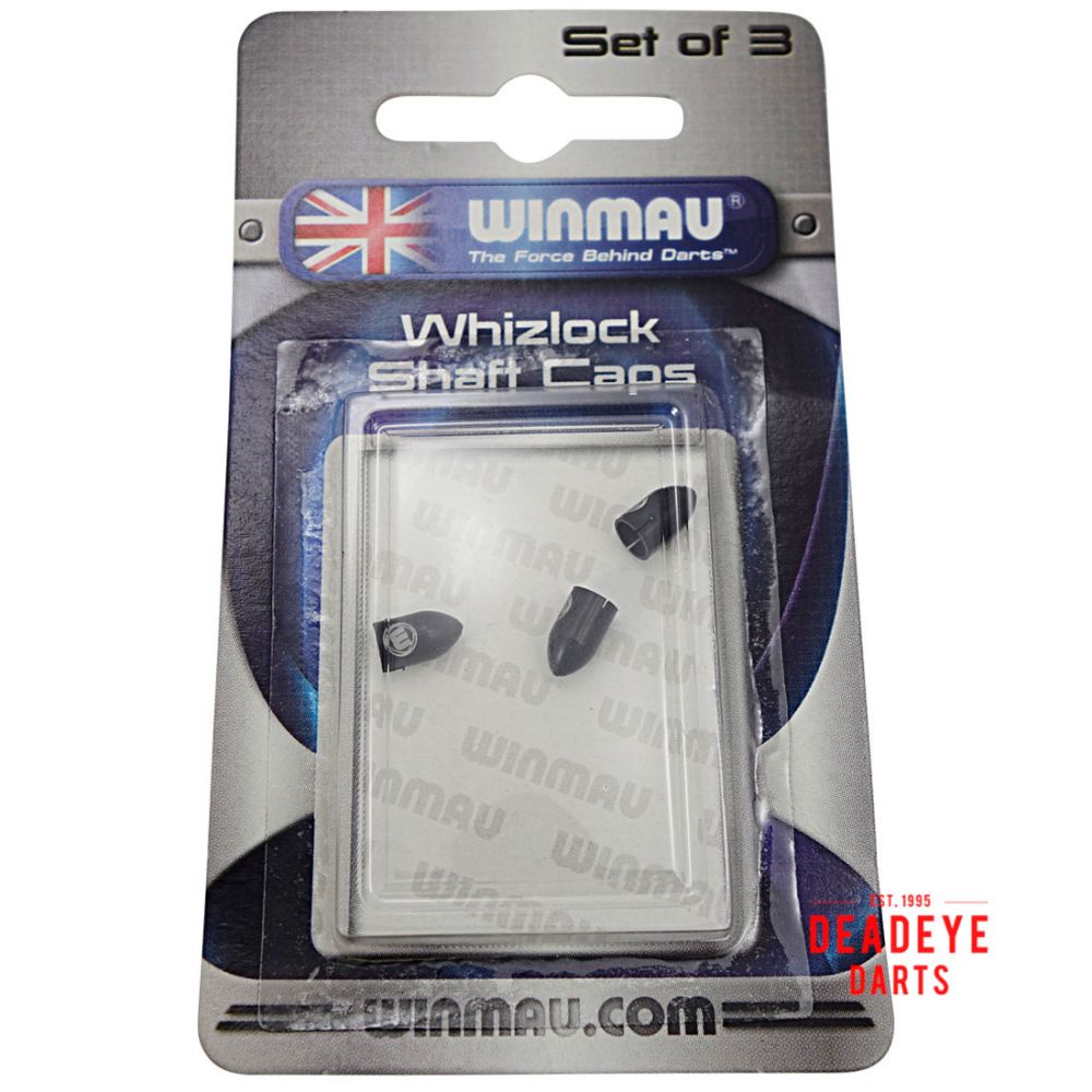 Winmau Whizlock Flight Caps – secure dart flight locking caps for added durability and protection