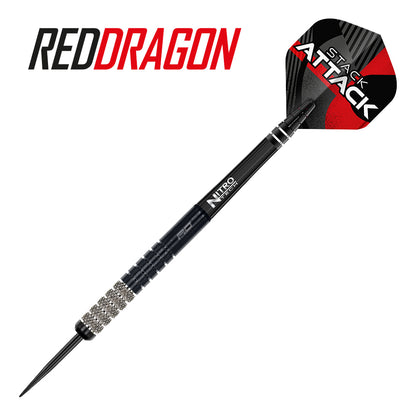 Dart with 'Red Dragon' and 'Attack' branding on a white background