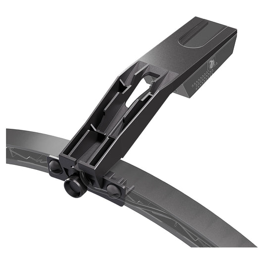 Black folding OMNI arm on a white background