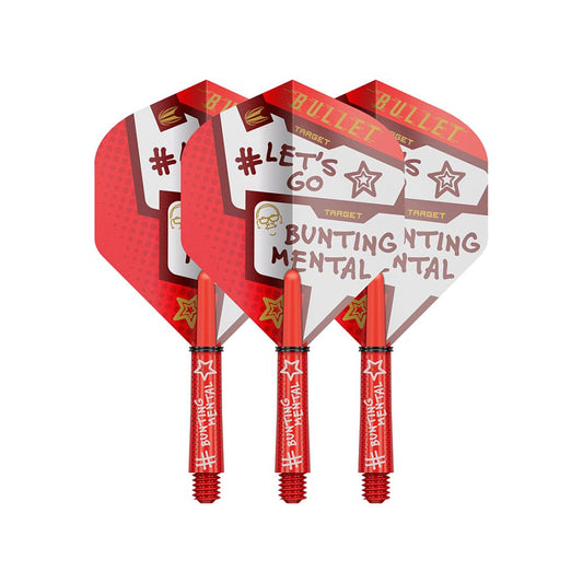 Stephen Bunting flight and shaft combo set designed for balanced throws and consistent performance | Deadeye Darts