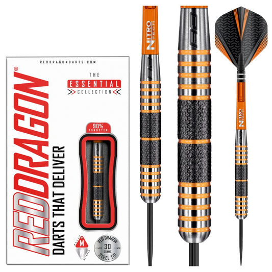 RED DRAGON Featherlite 2: 17 Gram Tungsten Dartpijlen Set Professioneel met flights en dart shafts RED DRAGON Featherlite 2: 17 Gram Tungsten Dartpijlen Set Professioneel met flights en dart shafts