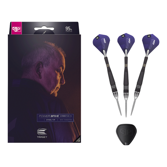 Fléchettes souples Target Phil Taylor RAW Power 9Five GEN11 | 18g | 3-210368 Fléchettes souples Target Phil Taylor RAW Power 9Five GEN11 | 18g | 3-210368