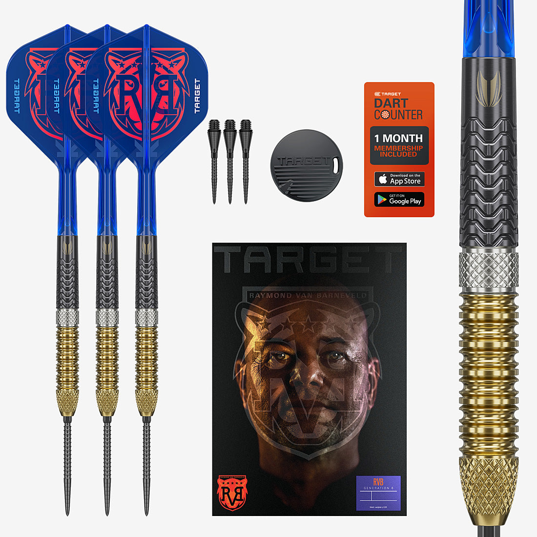 Target Raymond van Barneveld 95% Gen 6 SP Darts