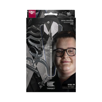 Target Beau Greaves G1 90% Swiss Point Steel Tip Darts