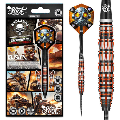 Shot Badlands Rustin Steel Tip Darts