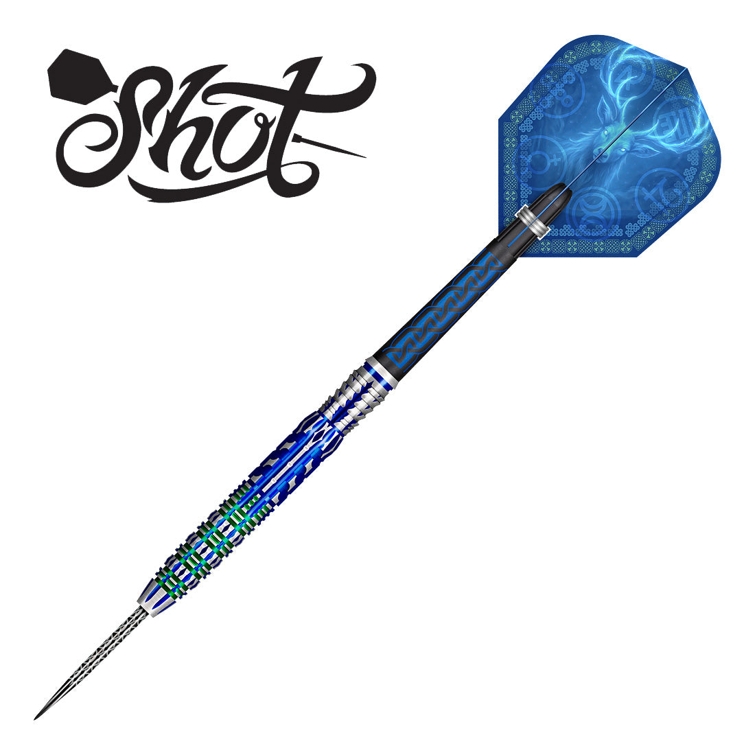 Shot Celt Merlin Steel Tip Darts