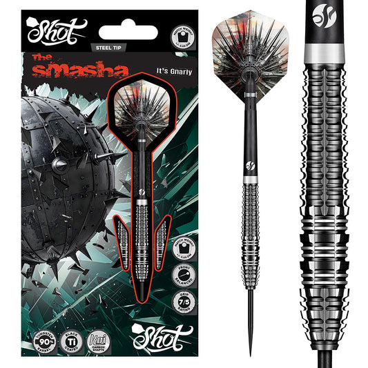 Shot Gnarly Smasha Steel Tip Darts