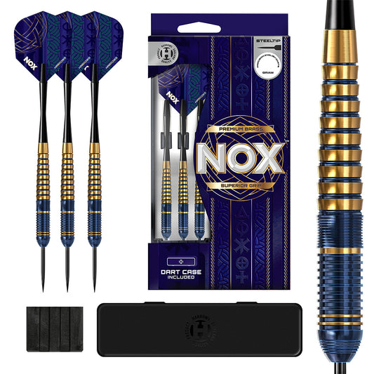 Harrows NOX Brass Steel Tip Darts – durable and stylish brass darts offering great control and value