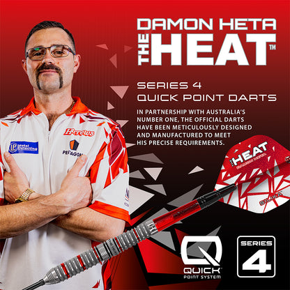 Harrows Damon Heta Series 4 Quick Point Darts