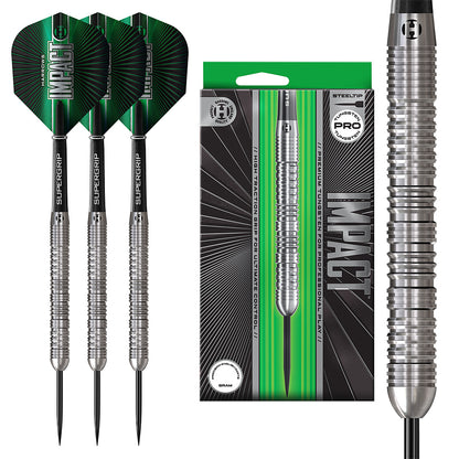 Harrows Impact 70% Tungsten Steel Tip Darts – stable and stylish darts designed for consistent accuracy