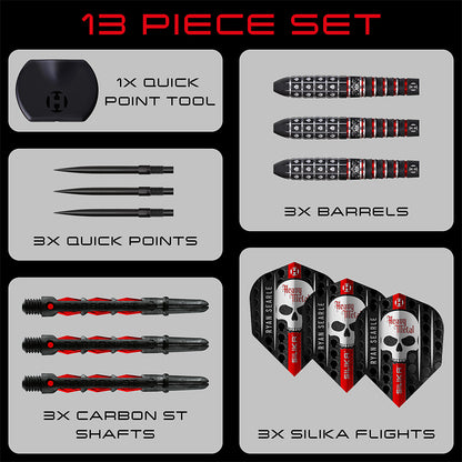 Harrows Ryan Searle 90% Series 3 Quick Point Darts