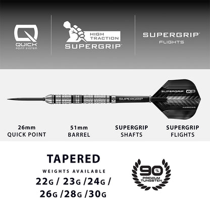 Harrows Supergrip QP 90% Quick Point Darts