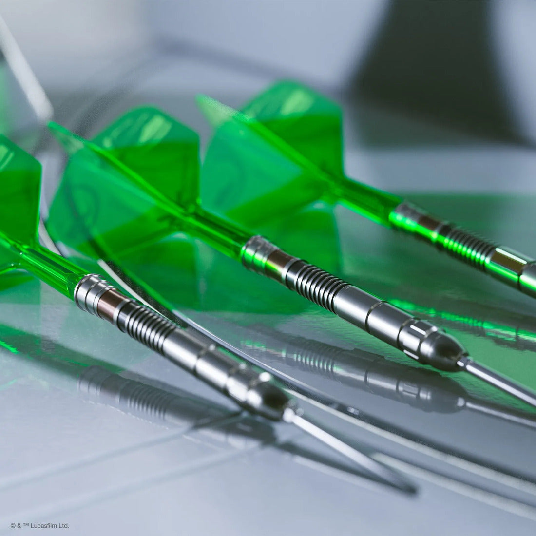 Target Star Wars Luke Skywalker Lightsaber First Edition 95% Swiss Point Darts