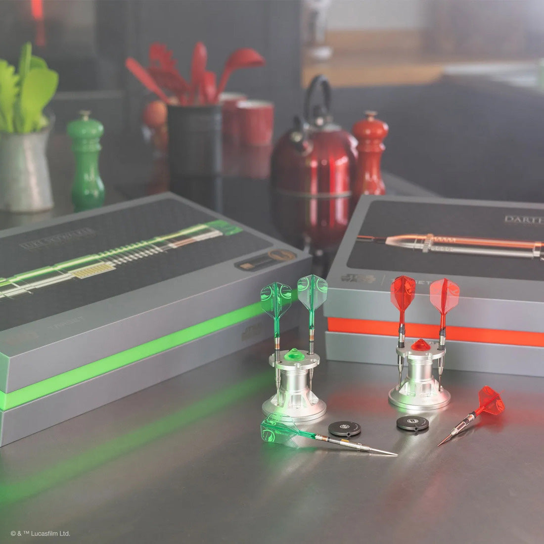 Target Star Wars Luke Skywalker Lightsaber First Edition 95% Swiss Point Darts