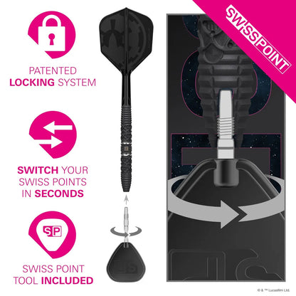 Target Star Wars Darth Vader 95% Swiss Point Darts
