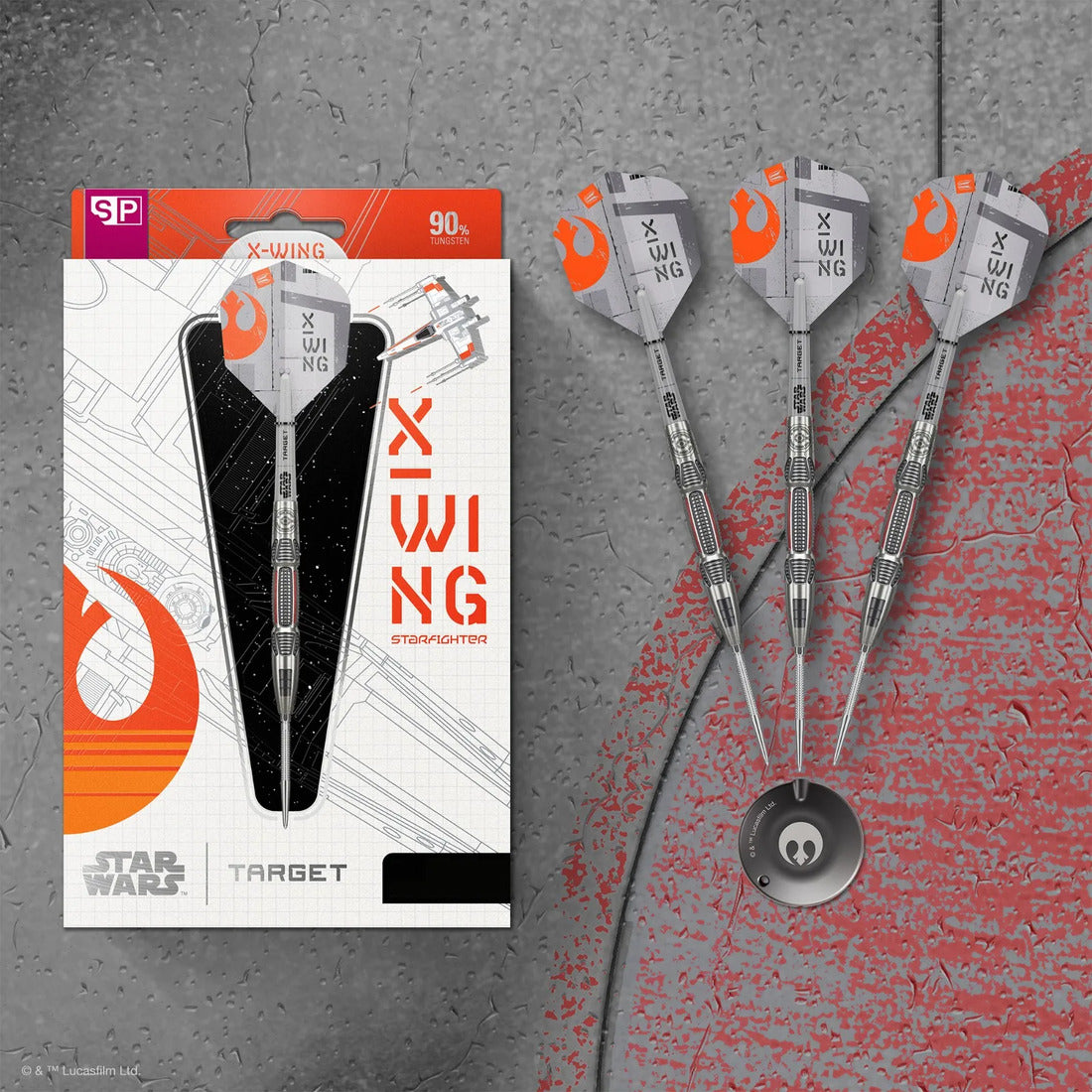 Target Star Wars X-Wing Swiss Point Darts | Deadeye Darts