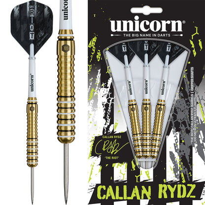 Unicorn Callan Rydz The Riot Brass Steel Tip Darts
