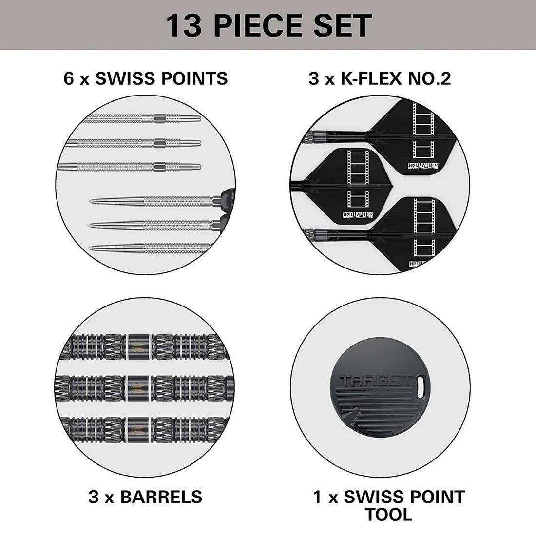 Target Chris Dobey 95% Tungsten SP Steel Tip Darts