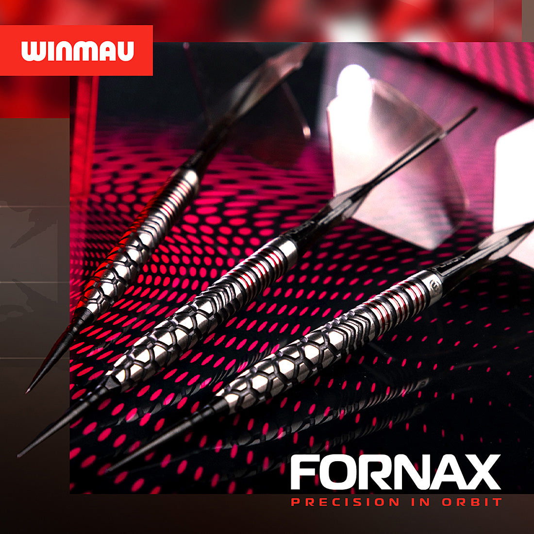 Winmau Fornax Parallel 90% Switch Point Steel Tip Darts