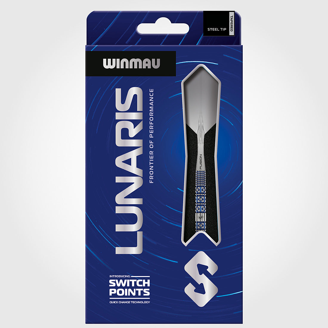 Winmau Lunaris Tapered 90% Switch Point Steel Tip Darts