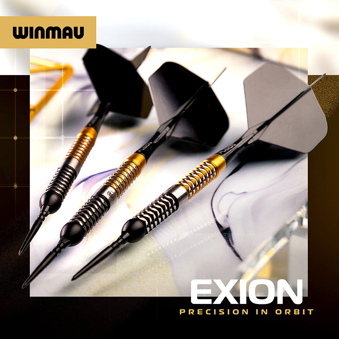 Winmau Exion 90% Switch Point Steel Tip Darts