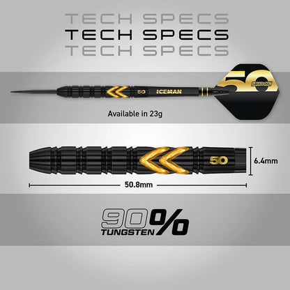 Red Dragon Gerwyn Price 50 Years Limited Edition 90% Tungsten Steel Tip Darts