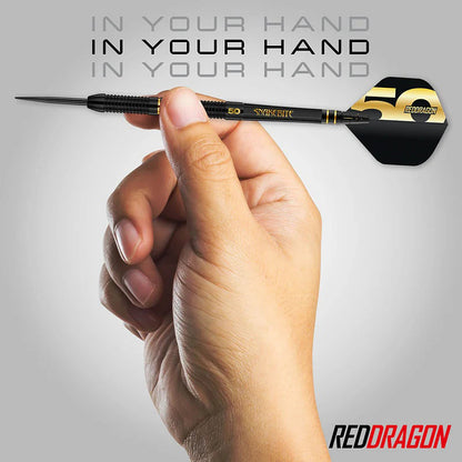 Red Dragon Peter Wright 50 Years Limited Edition 90% Tungsten Steel Tip Darts