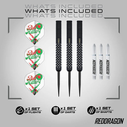 Red Dragon Bullhitters 90% Tungsten Steel Tip Darts