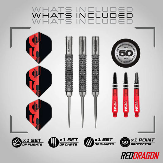 Red Dragon Element 6B 90% Tungsten Steel Tip Darts