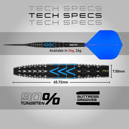 Red Dragon Amp Torpedo 90% Tungsten Steel Tip Darts