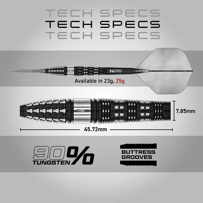 Red Dragon Recon Torpedo 90% Tungsten Steel Tip Darts