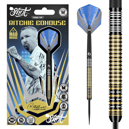 Shot Ritchie Edhouse Madhouse 90 percent tungsten steel tip darts designed for performance | Deadeye Darts