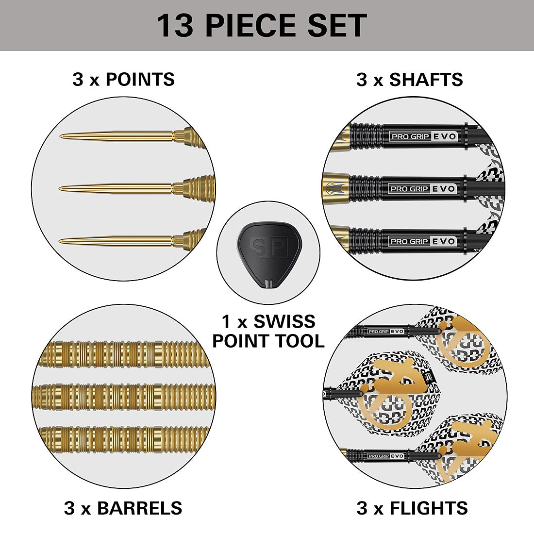 Target Bolide Envy 01 90% Swiss Point Darts