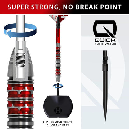 Harrows Damon Heta Series 3 90% Tungsten QP Steel Tip Darts