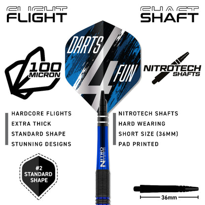 Red Dragon David Williams V1 23 Gram 90% Tungsten Darts